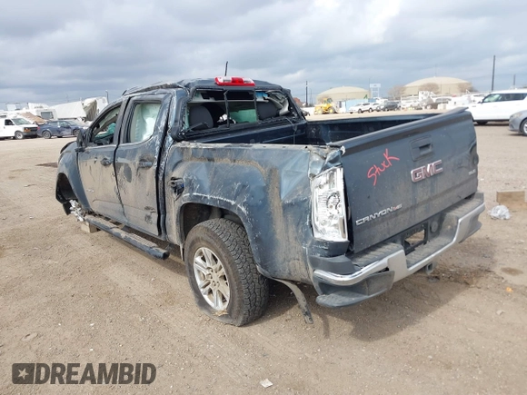 2019 GMC Canyon 2WD SLE with VIN 1GTG5CEN5K1209642, listed as a IAAI auction lot 41493593 with 57,697 mi miles. Bid and sale history available at carsss.com. Image 3.
