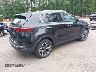 2020 Kia Sportage EX with VIN KNDPN3AC3L7658403, listed as a IAAI auction lot 42485473 with 38,601 mi miles and . Bid and sale history available at DreamBid. Image 4.