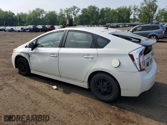2015 Toyota Prius Four z VIN JTDKN3DU1F0452024, wystawiony jako Copart lot #60981445 z przebiegiem 194 880 mil mil oraz Czysty tytuł • Clean title. Historia ofert i sprzedaży dostępna na DreamBid. Obrazek 2.
