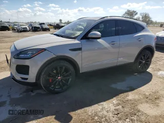 2018 Jaguar E-Pace S z VIN SADFJ2FX0J1Z30259, wystawiony jako Copart lot #73500933 z przebiegiem 58 953 mil mil oraz . Historia ofert i sprzedaży dostępna na DreamBid. Obrazek 1.