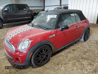 2013 MINI Convertible with VIN WMWZN3C59DT135481, listed as a Copart auction lot 66724104 with 152,597 mi miles and Salvage Title. Bid and sale history available at DreamBid. Image 1.