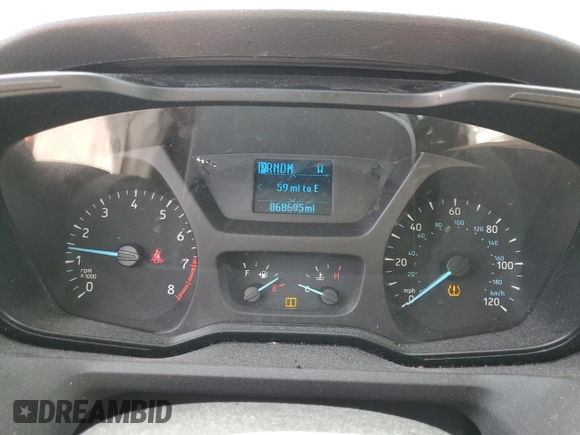 2018 Ford Transit Passenger XL with VIN 1FBZX2YM0JKA72915, listed as a Copart auction lot 54671675 with 68,695 mi miles and Salvage title. Bid and sale history available at DreamBid. Image 9.