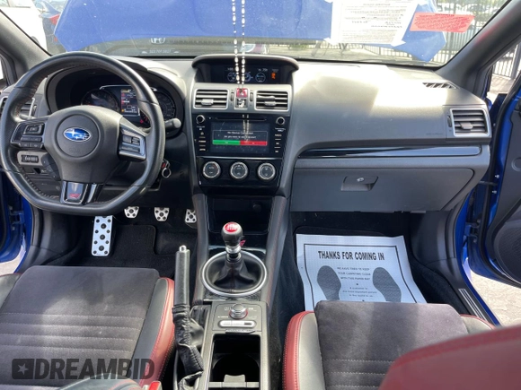 2019 Subaru WRX STI with VIN JF1VA2R64K9816526, listed as a Copart auction lot 50268775 with 56,966 mi miles and Salvage Title. Bid and sale history available at carsss.com. Image 9.