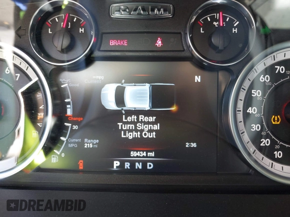 2019 Ram 1500 Classic Lone Star with VIN 1C6RR6LT8KS640753, listed as a IAAI auction lot 41840566 with 59,434 mi miles. Bid and sale history available at carsss.com. Image 7.