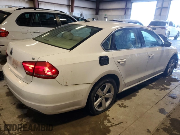 2012 Volkswagen Passat SE с VIN 1VWBP7A30CC079336, выставлен на аукционе Copart как лот 43858165 с пробегом 166 897 миль миль и Чистый • Clean title. История ставок и продаж доступна на DreamBid. Изображение 3.