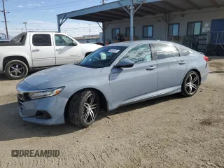 2022 Honda Accord Touring with VIN 1HGCV2F93NA007284, listed as a Copart auction lot 46868415 with 63,716 mi miles and Salvage title. Bid and sale history available at DreamBid. Image 1.