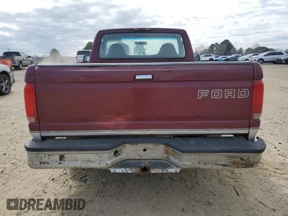 1996 Ford F-150 z VIN 1FTEF15YXTLB80311, wystawiony jako Copart lot #47094675 z przebiegiem 230 466 mil mil oraz Szkoda całkowita • Salvage title. Historia ofert i sprzedaży dostępna na DreamBid. Obrazek 6.