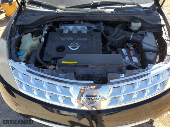 2007 Nissan Murano SL with VIN JN8AZ08W57W637917, listed as a Copart auction lot 48538765 with 223,653 mi miles and Salvage Title. Bid and sale history available at carsss.com. Image 13.