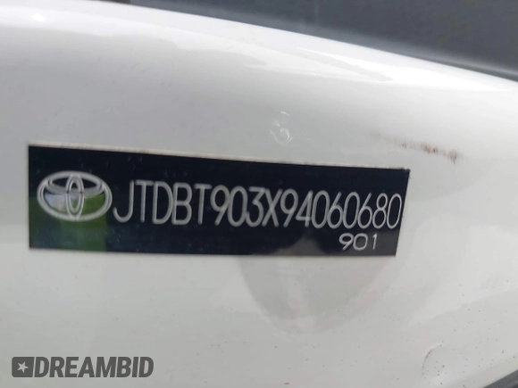 2009 Toyota Yaris z VIN JTDBT903X94060680, wystawiony jako IAAI lot #41590498 z przebiegiem 139 196 mil mil oraz . Historia ofert i sprzedaży dostępna na DreamBid. Obrazek 9.
