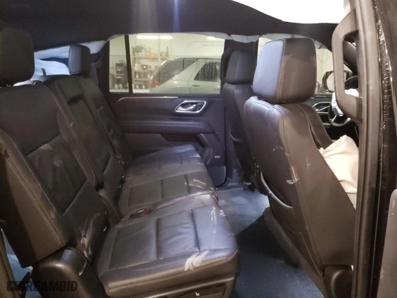 2021 Chevrolet Suburban Z71 with VIN 1GNSKDKD8MR317186, listed as a Copart auction lot 79234874 with 43,390 mi miles and Salvage Title. Bid and sale history available at carsss.com. Image 11.