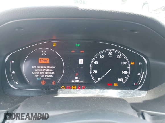 2019 Honda Accord Sport с VIN 1HGCV2F31KA032692, выставлен на аукционе IAAI как лот 42269545 с пробегом 74 345 миль миль и . История ставок и продаж доступна на DreamBid. Изображение 7.