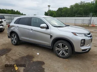 2022 Mitsubishi Outlander Sport ES with VIN JA4ARUAU4NU006817, listed as a Copart auction lot 59523454 with 38,834 mi miles and Salvage Title. Bid and sale history available at carsss.com. Image 4.
