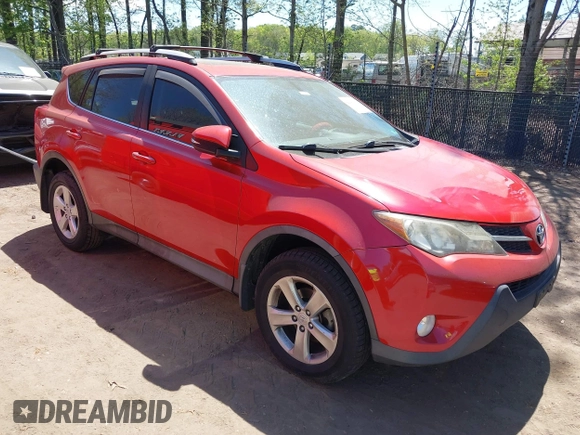 2013 Toyota RAV4 XLE with VIN 2T3WFREV3DW073012, listed as a IAAI auction lot 42049395 with 171,764 mi miles. Bid and sale history available at carsss.com. Image 1.
