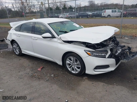 2018 Honda Accord Sedan LX 1.5T with VIN 1HGCV1F10JA231787, listed as a IAAI auction lot 40975486 with NaN miles. Bid and sale history available at carsss.com. Image 1.