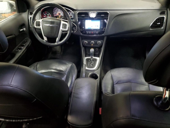 2012 Chrysler 200 Limited with VIN 1C3CCBCBXCN175834, listed as a Copart auction lot 46808885 with 105,712 mi miles and Salvage Title. Bid and sale history available at carsss.com. Image 8.