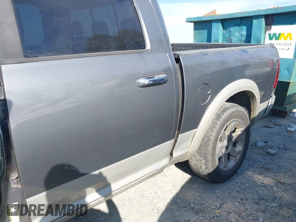 2010 Dodge 1500 SLT with VIN 1D7RV1CT6AS119686, listed as a IAAI auction lot 41671468 with 306,952 mi miles and . Bid and sale history available at DreamBid. Image 6.