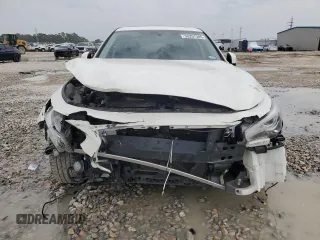 2022 Infiniti Q50 LUXE with VIN JN1EV7BR5NM342302, listed as a Copart auction lot 50257285 with 50,501 mi miles and Salvage Title. Bid and sale history available at carsss.com. Image 5.