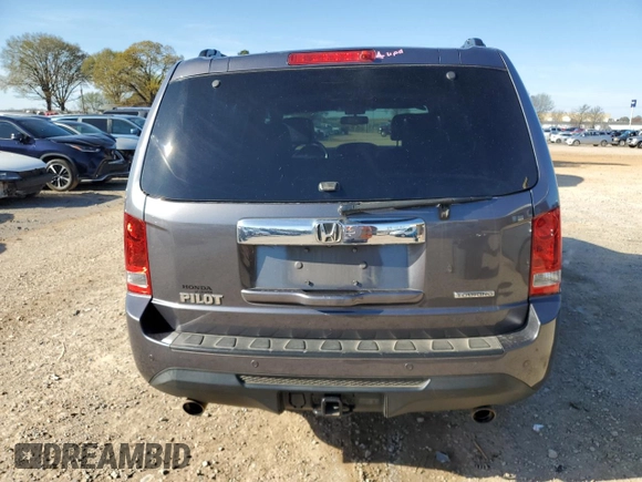 2015 Honda Pilot Touring with VIN 5FNYF3H93FB010229, listed as a Copart auction lot 50496745 with 189,938 mi miles and Salvage Title. Bid and sale history available at carsss.com. Image 6.