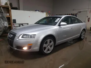 2007 Audi A6 3.2L with VIN WAUDH74F97N166433, listed as a Copart auction lot 49239765 with 159,205 mi miles and Salvage Title. Bid and sale history available at carsss.com. Image 1.