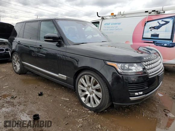 2016 Land Rover Range Rover Supercharged with VIN SALGS3EF6GA297666, listed as a Copart auction lot 51753605 with 87,177 mi miles and Clean Title. Bid and sale history available at carsss.com. Image 4.