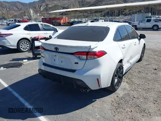 2025 Toyota Corolla SE with VIN 5YFS4MCE7SP217419, listed as a IAAI auction lot 41663699 with 7,260 mi miles. Bid and sale history available at carsss.com. Image 4.