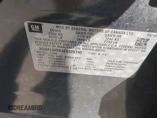 2014 GMC Terrain SLE с VIN 2GKFLWEK4E6326742, выставлен на аукционе IAAI как лот 42552151 с пробегом 111 631 миль миль и . История ставок и продаж доступна на DreamBid. Изображение 9.