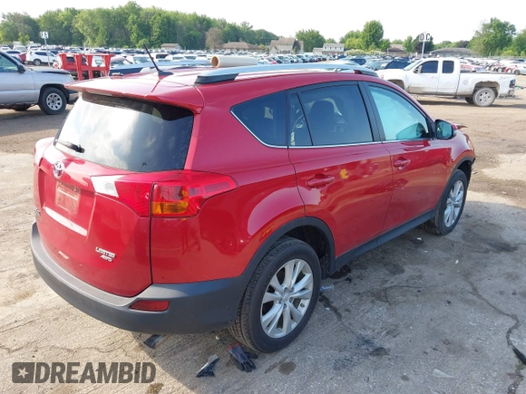 2015 Toyota RAV4 Limited z VIN 2T3DFREV3FW355046, wystawiony jako IAAI lot #42536286 z przebiegiem 150 726 mil mil oraz . Historia ofert i sprzedaży dostępna na DreamBid. Obrazek 4.