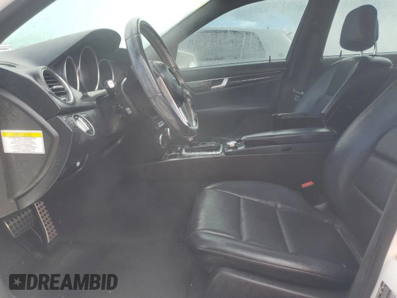 2013 Mercedes-Benz C 350 Sport with VIN WDDGF5HB1DR300170, listed as a Copart auction lot 75082104 with Not Provided miles and Non Repairable. Bid and sale history available at DreamBid. Image 7.