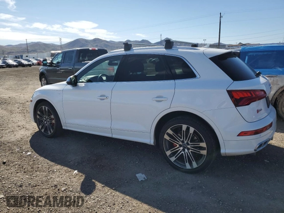 2018 Audi SQ5 Prestige with VIN WA1C4AFYXJ2206768, listed as a Copart auction lot 47340454 with 119,740 mi miles and . Bid and sale history available at DreamBid. Image 2.