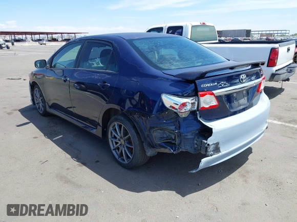 2013 Toyota Corolla L with VIN 5YFBU4EE8DP100982, listed as a IAAI auction lot 42139527 with 220,295 mi miles and . Bid and sale history available at DreamBid. Image 3.