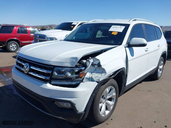 2019 Volkswagen Atlas 3.6L V6 SE w/Technology with VIN 1V2WR2CA6KC560718, listed as a IAAI auction lot 41823704 with 162,639 mi miles. Bid and sale history available at carsss.com. Image 6.