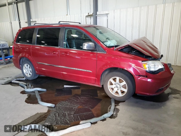 2012 Chrysler Town & Country Touring-L with VIN 2C4RC1CG6CR143669, listed as a Copart auction lot 50306505 with 244,508 mi miles and Salvage Title. Bid and sale history available at carsss.com. Image 4.