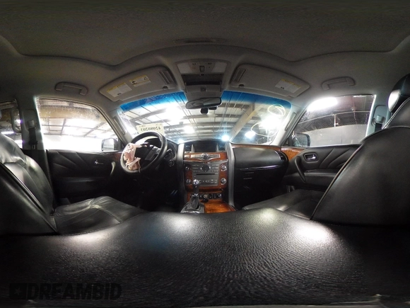 2017 Infiniti QX80 with VIN JN8AZ2NE1H9160930, listed as a IAAI auction lot 42080203 with 92,222 mi miles. Bid and sale history available at carsss.com. Image 18.
