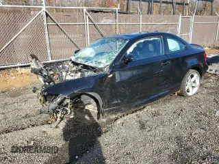 2008 BMW 1 Series 135i with VIN WBAUC73558VF24851, listed as a Copart auction lot 81736794 with Not Provided miles and Salvage Title. Bid and sale history available at carsss.com. Image 1.