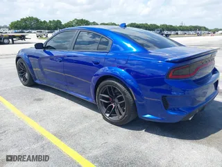 2021 Dodge Charger SRT Hellcat Widebody with VIN 2C3CDXL92MH503507, listed as a IAAI auction lot 41987646 with 32,389 mi miles. Bid and sale history available at carsss.com. Image 3.