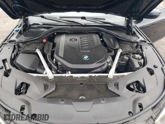 2020 BMW 8 Series 840i with VIN WBAAE4C09LCD32627, listed as a Copart auction lot 64941444 with 28,938 mi miles and Salvage Title. Bid and sale history available at DreamBid. Image 11.