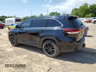 2019 Toyota Highlander SE with VIN 5TDJZRFH4KS594586, listed as a Copart auction lot 54616435 with 122,328 mi miles and Clean title. Bid and sale history available at DreamBid. Image 2.