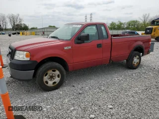 2007 Ford F-150 XL with VIN 1FTRF14W77KA94483, listed as a Copart auction lot 55228615 with 104,937 mi miles and Clean title. Bid and sale history available at DreamBid. Image 1.