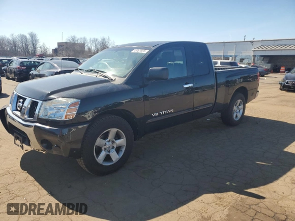2006 Nissan Titan SE with VIN 1N6AA06A06N570395, listed as a Copart auction lot 48061925 with 131,059 mi miles and Salvage title. Bid and sale history available at DreamBid. Image 1.