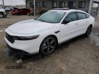 2023 Honda Accord Sport с VIN 1HGCY2F52PA058802, выставлен на аукционе Copart как лот 55868395 с пробегом 18 218 миль миль и Списание • Salvage title. История ставок и продаж доступна на DreamBid. Изображение 1.