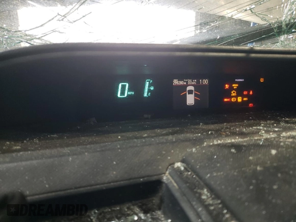 2013 Toyota Prius One with VIN JTDKDTB3XD1548917, listed as a Copart auction lot 51338445 with 299,280 mi miles and Salvage Title. Bid and sale history available at carsss.com. Image 9.