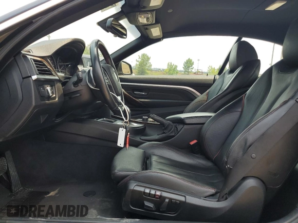 2015 BMW 4 Series 435i with VIN WBA3T3C53F5A40517, listed as a Copart auction lot 58792675 with 77,933 mi miles and Salvage title. Bid and sale history available at DreamBid. Image 7.