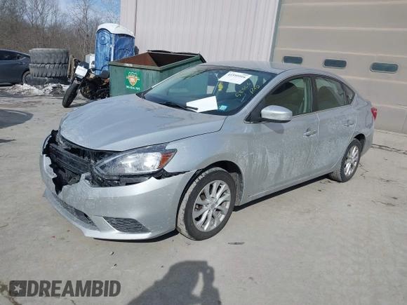 2019 Nissan Sentra S with VIN 3N1AB7AP0KY356477, listed as a IAAI auction lot 41595916 with 58,866 mi miles and . Bid and sale history available at DreamBid. Image 17.