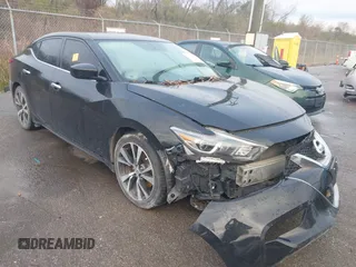 2016 Nissan Maxima SV with VIN 1N4AA6AP2GC409289, listed as a IAAI auction lot 41296115 with Not Provided miles and . Bid and sale history available at carsss.com. Image 1.