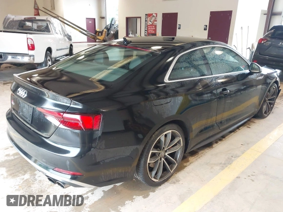 2018 Audi S5 Prestige z VIN WAUR4AF57JA022669, wystawiony jako IAAI lot #42214611 z przebiegiem 44 856 mil mil oraz . Historia ofert i sprzedaży dostępna na DreamBid. Obrazek 4.