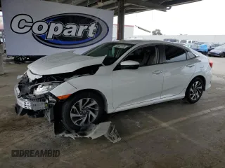 2016 Honda Civic Sedan EX with VIN 19XFC2F78GE200126, listed as a Copart auction lot 53552125 with 91,818 mi miles and Salvage Title. Bid and sale history available at carsss.com. Image 1.