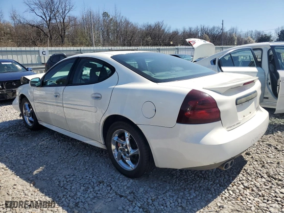 2004 Pontiac Grand Prix GTP with VIN 2G2WR524141145978, listed as a Copart auction lot 48695745 with 217,470 mi miles and Salvage Title. Bid and sale history available at carsss.com. Image 2.