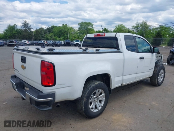 2018 Chevrolet Colorado 2WD Work Truck z VIN 1GCHSBEN4J1155188, wystawiony jako IAAI lot #42340002 z przebiegiem 83 422 mil mil oraz . Historia ofert i sprzedaży dostępna na DreamBid. Obrazek 4.