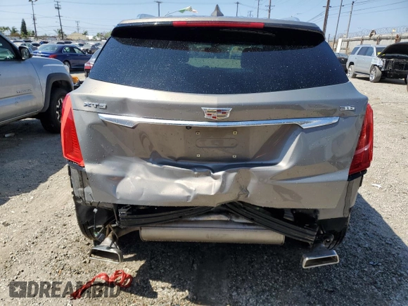 2017 Cadillac XT5 FWD with VIN 1GYKNARS1HZ265368, listed as a Copart auction lot 55365855 with 108,176 mi miles and Salvage title. Bid and sale history available at DreamBid. Image 6.