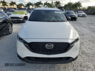 2024 Mazda CX-5 2.5 Carbon Turbo with VIN JM3KFBAY3R0445814, listed as a Copart auction lot 43348095 with 5,257 mi miles and Salvage Title. Bid and sale history available at carsss.com. Image 5.